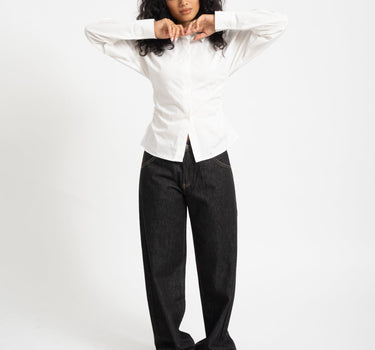 TILTIL Jinte Pleated Blouse Wit - Things I Like Things I Love