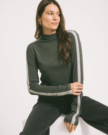 TILTIL Jolie Longsleeve Dark Grey Detail One Size - Things I Like Things I Love