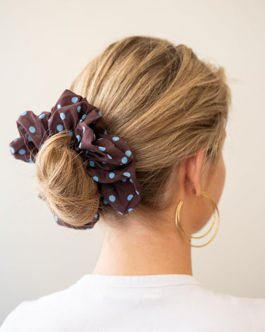 TILTIL Josie Polkadot Scrunchie Bruin - Things I Like Things I Love