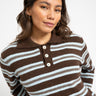 TILTIL Joya Polo Striped Brown One Size - Things I Like Things I Love
