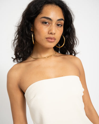 TILTIL Jule Strapless Top Offwhite - Things I Like Things I Love