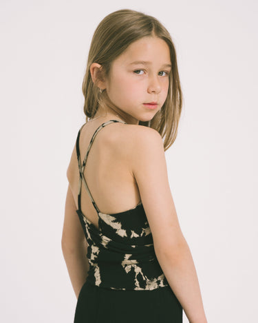 TILTIL Kiki Tie Dye Top Black Mini - Things I Like Things I Love