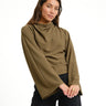 TILTIL Lenni Pleated Longsleeve Green - Things I Like Things I Love