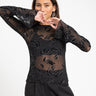TILTIL Lieke Mesh Velvet Sparkle Black - Things I Like Things I Love