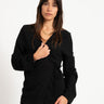 TILTIL Lily Kimono Linen Black - Things I Like Things I Love