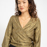 TILTIL Linde Blouse Olive - Things I Like Things I Love
