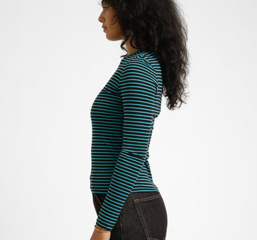 TILTIL Lio Striped Longsleeve Groen - Things I Like Things I Love