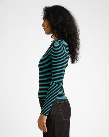 TILTIL Lio Striped Longsleeve Groen - Things I Like Things I Love