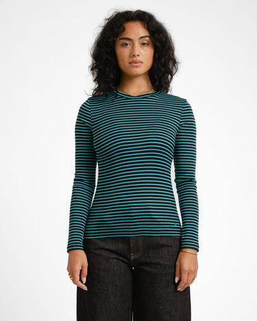 TILTIL Lio Striped Longsleeve Groen - Things I Like Things I Love