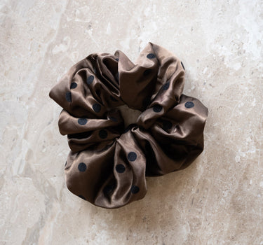 TILTIL Lisa Polkadot Scrunchie Bruin - Things I Like Things I Love