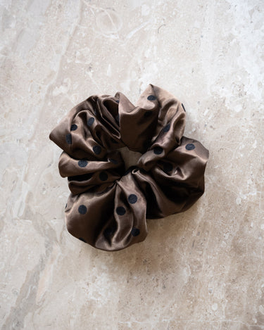 TILTIL Lisa Polkadot Scrunchie Bruin - Things I Like Things I Love