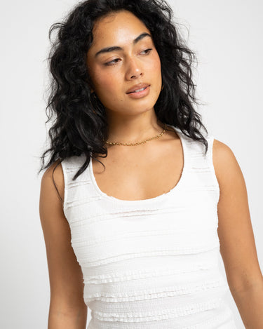 TILTIL Lody Lace Top White - Things I Like Things I Love
