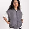 TILTIL Lois Bomber Gilet Grey - Things I Like Things I Love
