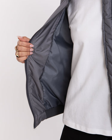 TILTIL Lois Bomber Gilet Grey - Things I Like Things I Love