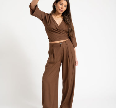 TILTIL Loma Ceder Pantalon Brown - Things I Like Things I Love