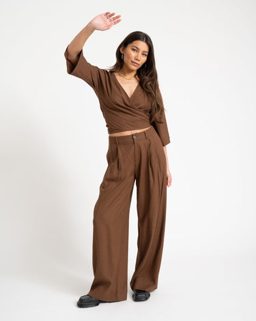 TILTIL Loma Ceder Pantalon Brown - Things I Like Things I Love