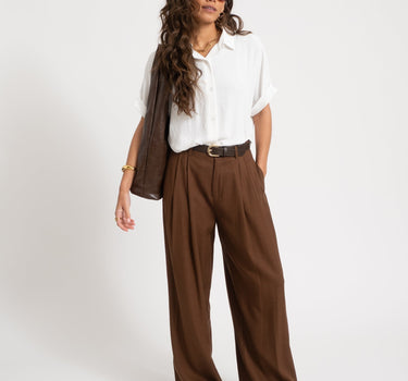 TILTIL Loma Ceder Pantalon Brown - Things I Like Things I Love