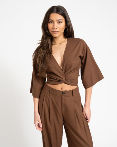 TILTIL Loma Sunny Top Brown - Things I Like Things I Love