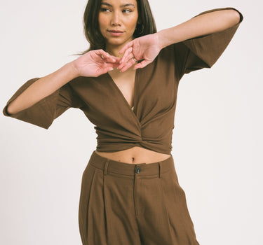 TILTIL Loma Sunny Top Brown - Things I Like Things I Love