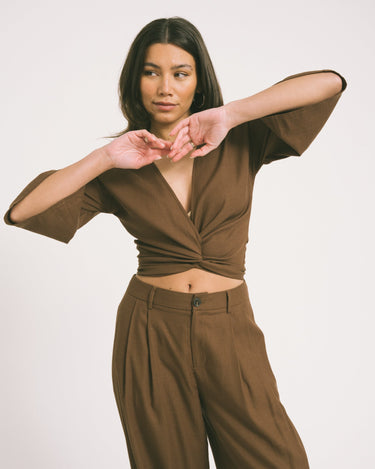 TILTIL Loma Sunny Top Brown - Things I Like Things I Love
