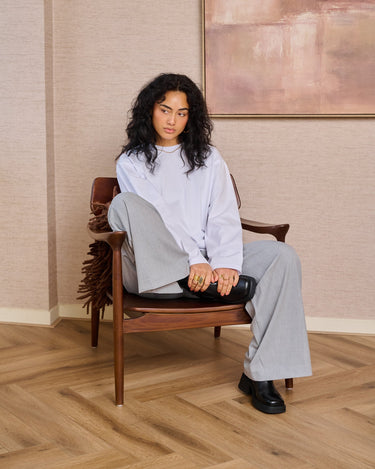 TILTIL Longsleeve Doka Tee White - Things I Like Things I Love