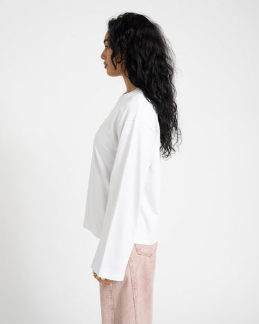TILTIL Longsleeve Doka Tee White - Things I Like Things I Love
