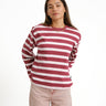 TILTIL Longsleeve Thick Striped Doka Tee Rood Roze - Things I Like Things I Love