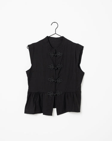 TILTIL Lotus Top Zwart - Things I Like Things I Love