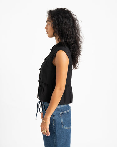 TILTIL Lotus Top Zwart - Things I Like Things I Love