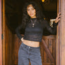 TILTIL Loui Love Top Black - Things I Like Things I Love