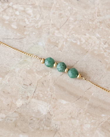 TILTIL Love Gemstone Bracelet Emerald - Things I Like Things I Love