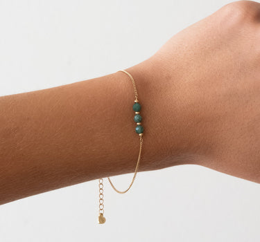 TILTIL Love Gemstone Bracelet Emerald - Things I Like Things I Love