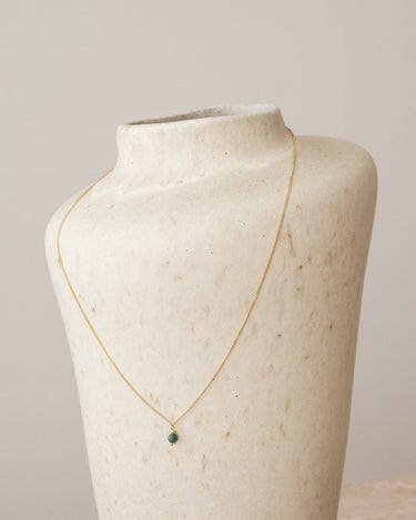 TILTIL Love Stone Necklace Gold Emerald - Things I Like Things I Love