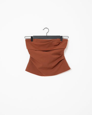TILTIL Loya Tube Top Brown - Things I Like Things I Love