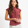 TILTIL Luna Hibiscus Shortsleeve Dark Pink - Things I Like Things I Love
