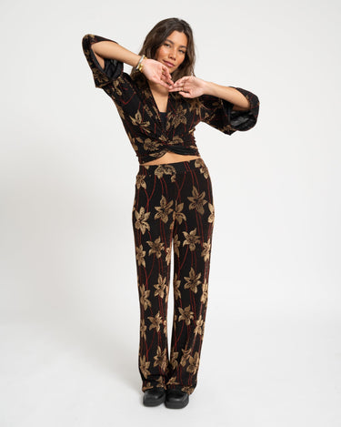 TILTIL Luna Pants Tropical Black - Things I Like Things I Love