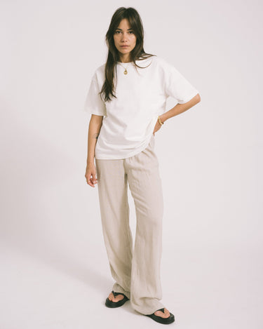 TILTIL Mailey Linen Pants Beige - Things I Like Things I Love