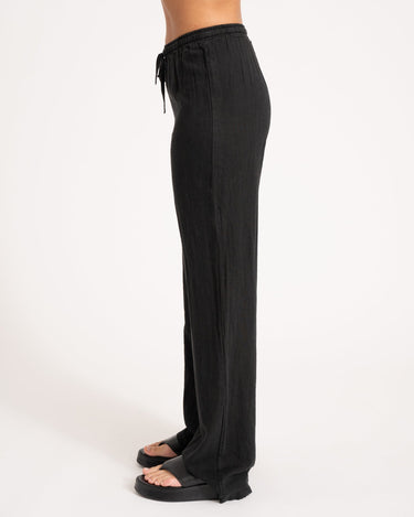 TILTIL Mailey Linen Pants Black - Things I Like Things I Love