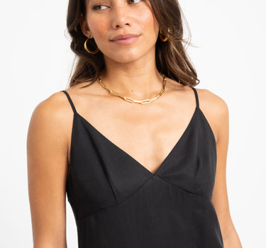 TILTIL Maline Tencel Dress Black - Things I Like Things I Love