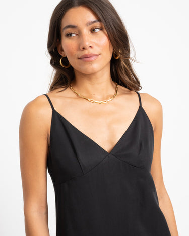 TILTIL Maline Tencel Dress Black - Things I Like Things I Love