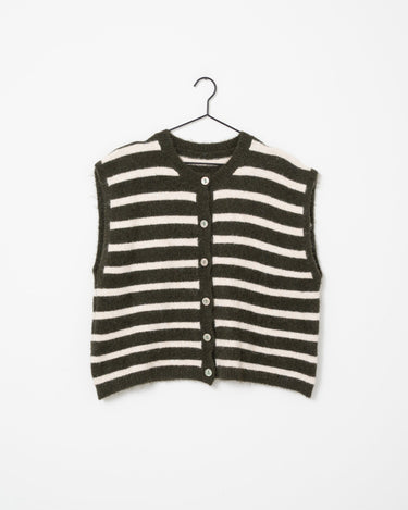 TILTIL Maya Striped Spencer One Size Groen - Things I Like Things I Love