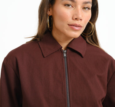 TILTIL Meysa Bomber Aubergine - Things I Like Things I Love