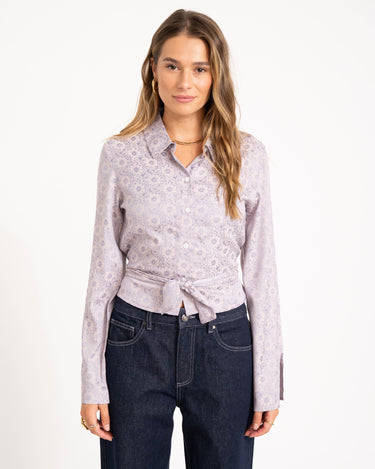 TILTIL Mica Blouse Flower Lilac - Things I Like Things I Love