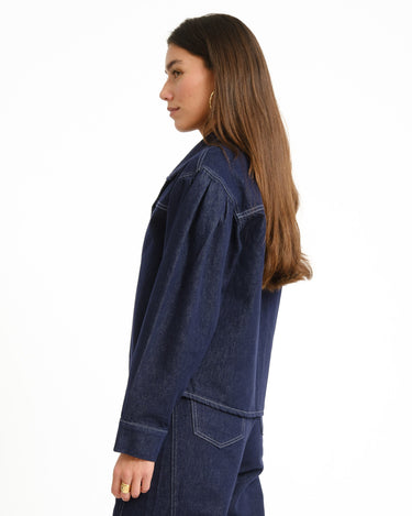 TILTIL Milly Buckle Jacket Blue - Things I Like Things I Love