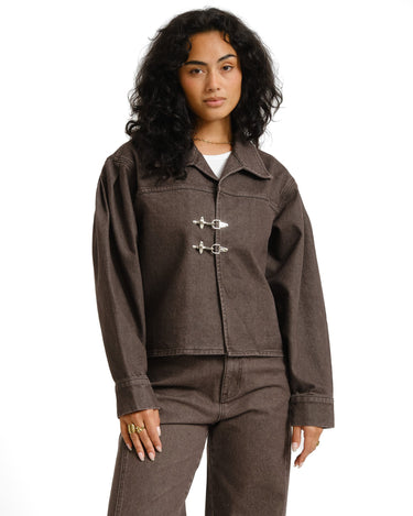 TILTIL Milly Buckle Jacket Bruin - Things I Like Things I Love
