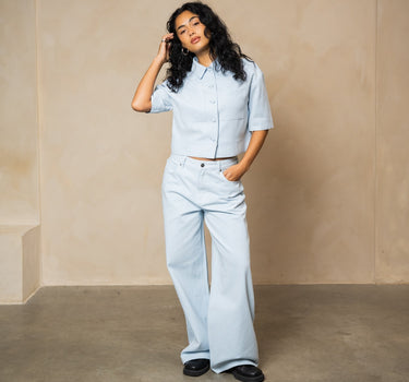 TILTIL Milo Baggy Jeans Baby Blue - Things I Like Things I Love