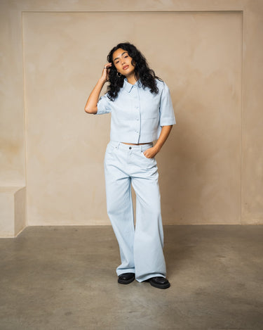 TILTIL Milo Baggy Jeans Baby Blue - Things I Like Things I Love
