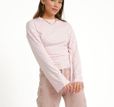 TILTIL Mimi Polka Longsleeve Pink - Things I Like Things I Love