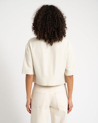 TILTIL Mine Shortsleeve Blouse Offwhite - Things I Like Things I Love