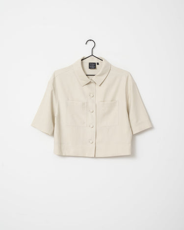 TILTIL Mine Shortsleeve Blouse Offwhite - Things I Like Things I Love